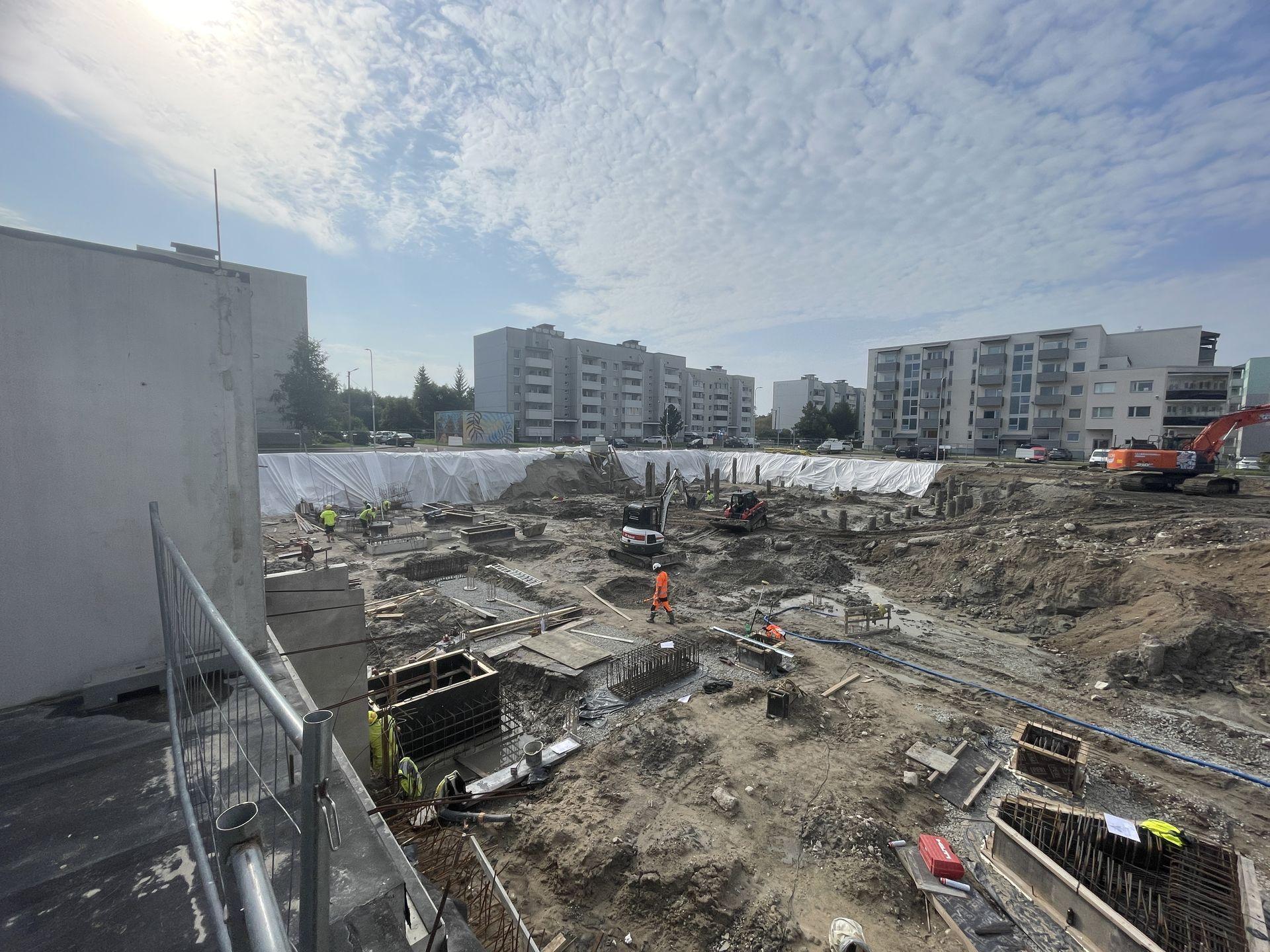 Marjamäe kodude teise etapi ehitustööde algus