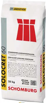[205455001] SCHOMBURG SOLOCRET-60 (25 kg) 
